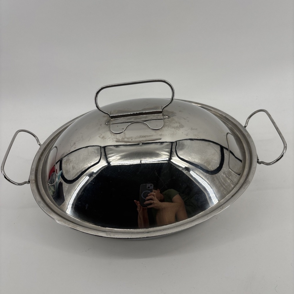 Cuisinart Pennsylvania Dutch Oval‎ Roasting Pan 2 Qt C59-29D Stainless Steel